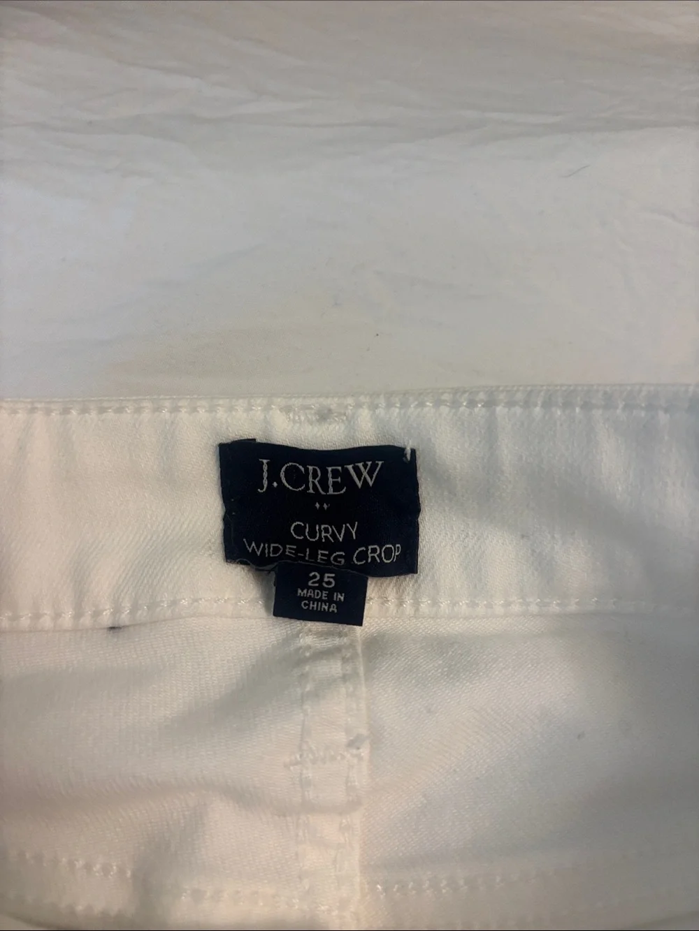 J.Crew White Jeans - Picture 2 of 3